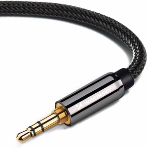 Wozinsky AUX Kaabel Angled (Male-Male) Mini Jack Kaabel 2m must