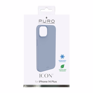 Puro Icon Cover ümbris seadmele iPhone 14 Plus 6.7", Sierra Blue sinine