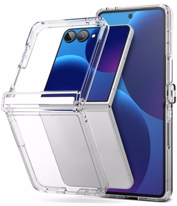 Ringke Fusion Flap ümbris mudelile Samsung Galaxy Z Flip 8 – läbipaistev