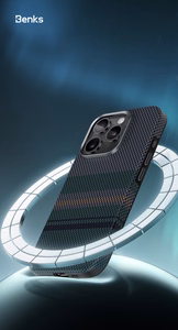 Benks Magnetic Armor Pro Aurora Kevlar 600D Чехол (CC65) для Iphone 16 Pro (Camera Control Button)