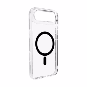 Puro Lite Mag TPU+PC Ümbris Compatible with MagSafe jaoks iPhone 17 Air - Läbipaistev with Must Ring