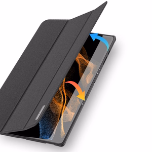 DUX DUCIS ümbris DOMO foldable with pencil storage jaoks SAMSUNG Tab S10 Ultra/S9 Ultra/S8 Ultra must must