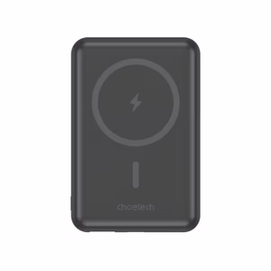 Choetech B662 traadita MagSafe 5000mAh energiapank - must