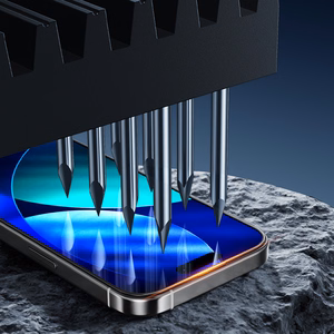 Rock Tempered glass HD Full-coverage Anti-static jaoks Iphone 17 Pro Max