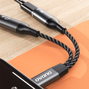 Dudao L13C+ 2in1 USB-C Adapter - hall