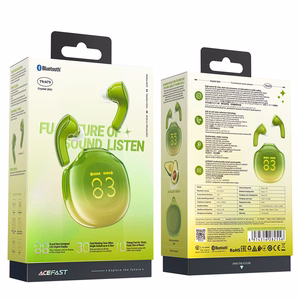 Acefast T9 Bluetooth 5.3 in-ear juhtmevaba kõrvaklapid - roheline