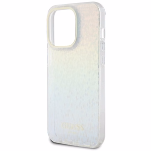 Guess IML Faceted Mirror Disco Iridescent ümbris jaoks iPhone 14 Pro Max - multicolored