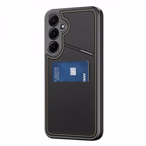 Dux Ducis Rafi II Ümbris jaoks Samsung Galaxy S25 with Stand and Wallet - must