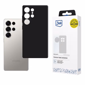 3mk Matt Ümbris Pro jaoks Samsung Galaxy S24 Ultra - Matt Must