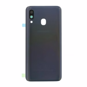 Tagakaas ühilduv Samsung A405 A40 2019 / must / (kaamera läätsega) HQ