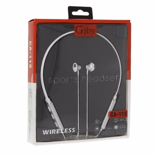 GJBY kõrvaklapid - SPORTS BLUETOOTH CA-113 Valge