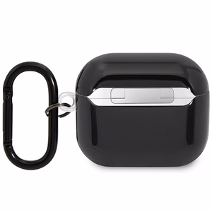 BMW BMA322SWTK ümbris AirPods 3. põlvkonnale, must / must, mitmevärviliste joontega