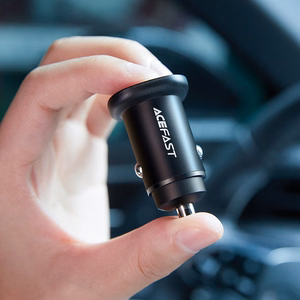 Car Laadija Acefast B1 Mini 38W USB-C+USB-A must