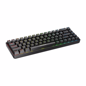 Fifine GK1 mehaaniline klaviatuur, 65% RGB (must)