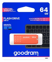 GOODRAM UME3 Pendrive - 64GB USB 3.0 ORANGE