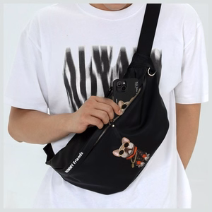 NIMMY crossbody GLASSES COOL CAT roosa