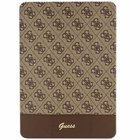 Guess 4G Stripe Allover case for iPad 10.2" - brown