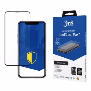 9H 3mk HardGlass Max™ glass jaoks iPhone Xr