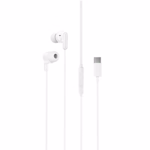 XO EP84 juhtmega kõrvaklapid USB-C-liidesega, valged