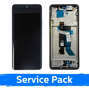 LCD ekraan ühilduv Xiaomi Redmi Note 14 Pro 5G raamiga / Korall roheline / (Service Pack)