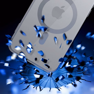 3mk Satin Armor MagCase with MagSafe iPhone 16 Pro Max - Clear with must Frame