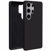 Etteri Silikoon Mag ümbris for Samsung Galaxy S25 Ultra must