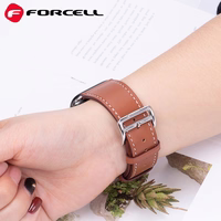 Strap to Apple Watch Forcell F-Design FA20 holes eco-friendly leather 38 / 40 / 41 mm brown