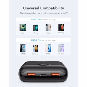Powerbank Veger S20 (W2053) PD QC3.0 2A 22,5W 20000 mAh must
