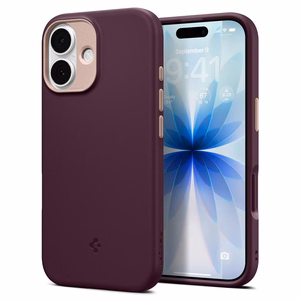 Spigen Nano Pop Mag MagSafe ümbris jaoks iPhone 17 - burgundia