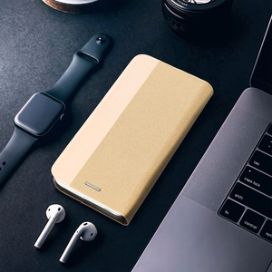 Чехол-книжка для Samsung A27 Sensitive Book золотой