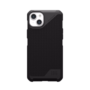 UAG Urban Armor Gear ümbris METROPOLIS LT compatible with MagSafe jaoks IPHONE 15 Plus kevlar must