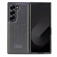 Audi Synthetic Leather MagSafe Ümbris jaoks Samsung Galaxy Z Fold 6 - must