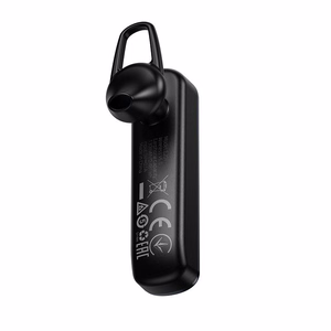 Hoco E201 juhtmevaba mono-peakomplekt, ENC, Bluetooth 6.0, 130 mAh, must