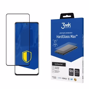 3mk HardGlass Max чёрное закалённое стекло для Xiaomi 12 Pro 13 Pro