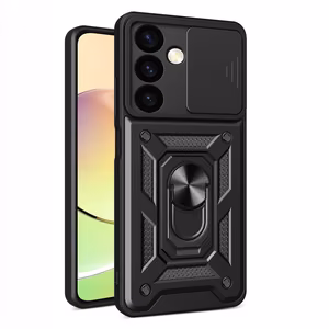 Hybrid Armor Camshield Ümbris jaoks Xiaomi POCO C65 / Redmi 13C Armored Ümbris with Camera Protector - must