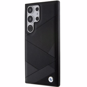 BMW BMHCS24L23RCGPK S24 Ultra S928 must/must hardcase Signature Leather Crossing Lines Pattern