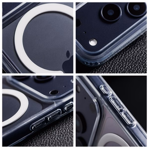 Läbipaistev Forcell F-Protect Clear Hybrid Premium ümbris mudelitele Pixel 9 Pro XL / 10 Pro XL / 11 Pro XL, MagSafe'iga ühilduv