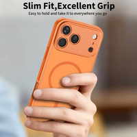 Tech-Protect BasicMag MagSafe Ümbris jaoks iPhone 17 Pro Max - oranž