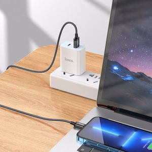 Kaabel USB A to Lightning Hoco 2,4A 2 m X89 must