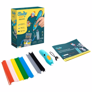 3Doodler Start Plus 3D pliiats 0.77 mm türkiissinine, kollane