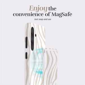 MIO Sandy Zebra Magsafe Ümbris kaardihoidjaga
