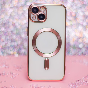 TFO Color Chrome Mag ümbris iPhone 17 Pro Max 6,9″ / iPhone 18 Pro Max 6,9″ telefonile – roosa kulla värvi
