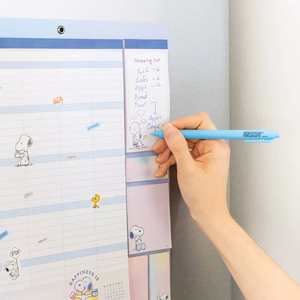 Snoopy magnetiline kuukalender ja planeerija, 2026/2027, 30 × 34 cm