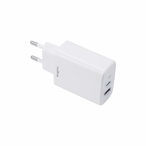 Maxlife MXTC-10-30AC PD QC laadija 1x USB-C 1x USB 30W valge