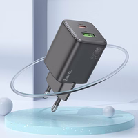 Phone Laadija USB A + USB C QC PD 3A 20W + Kaabel USB C to Lightning N41 must