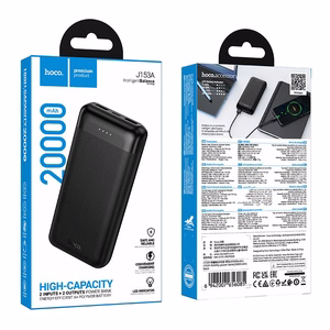 Hoco J153A akupank, 20000 mAh, 2 A, 10 W, must
