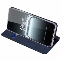 Dux Ducis Skin Pro Flip Ümbris jaoks OnePlus 13T - Sinine