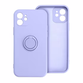 SILICONE RING ümbris jaoks IPHONE 16 Pro Max violet