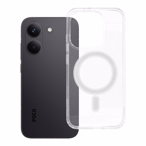 Läbipaistev Clear Mag Cover (MID) ümbris mudelile Poco X8 Pro 5G, MagSafe'iga ühilduv