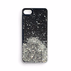 Wozinsky Star Glitter блестящий чехол для Xiaomi Redmi Note 9T 5G чёрный